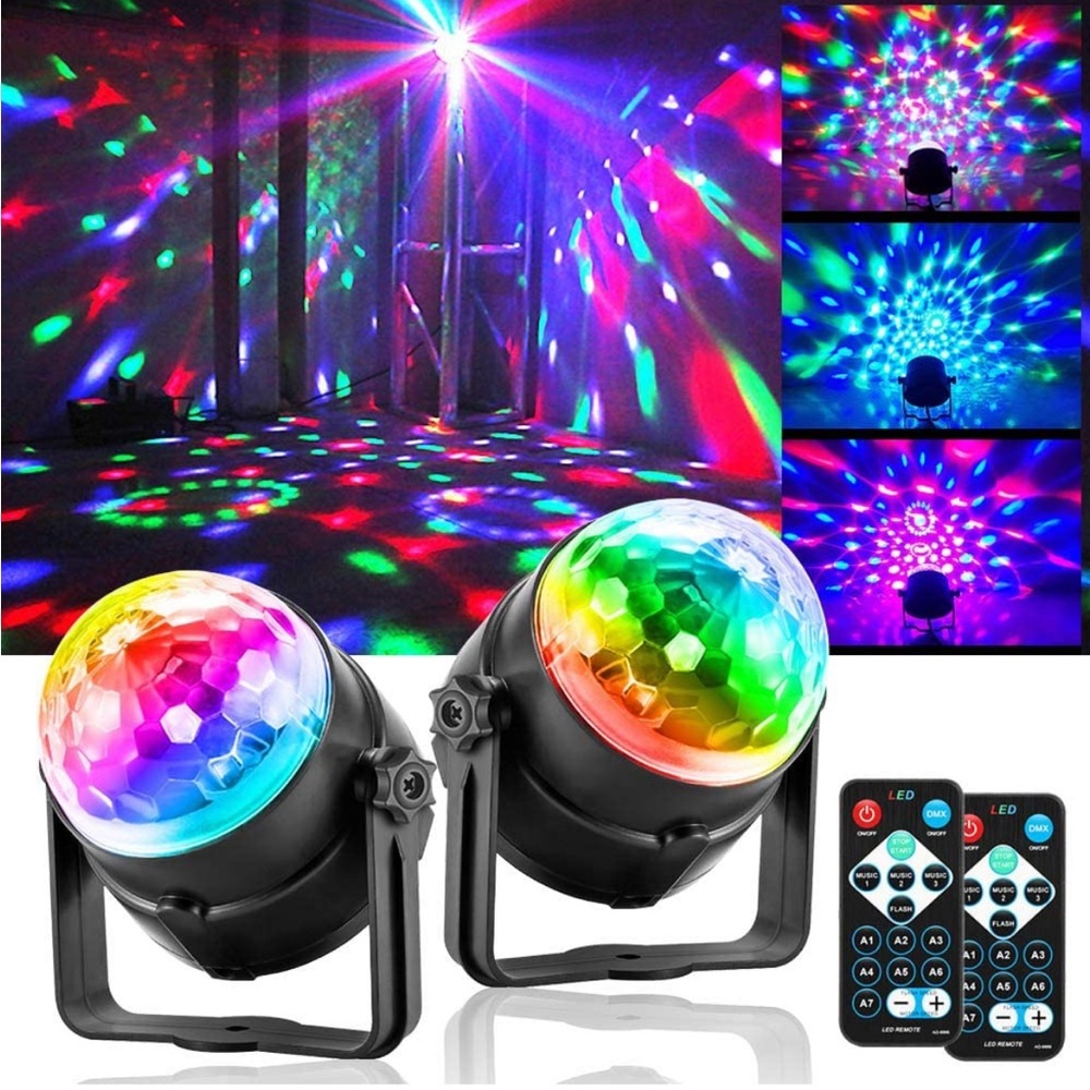 Disco Party Lights (1) Music Activated Sound Responsive